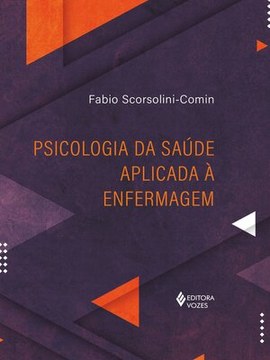 cover image of Psicologia da saúde aplicada à enfermagem